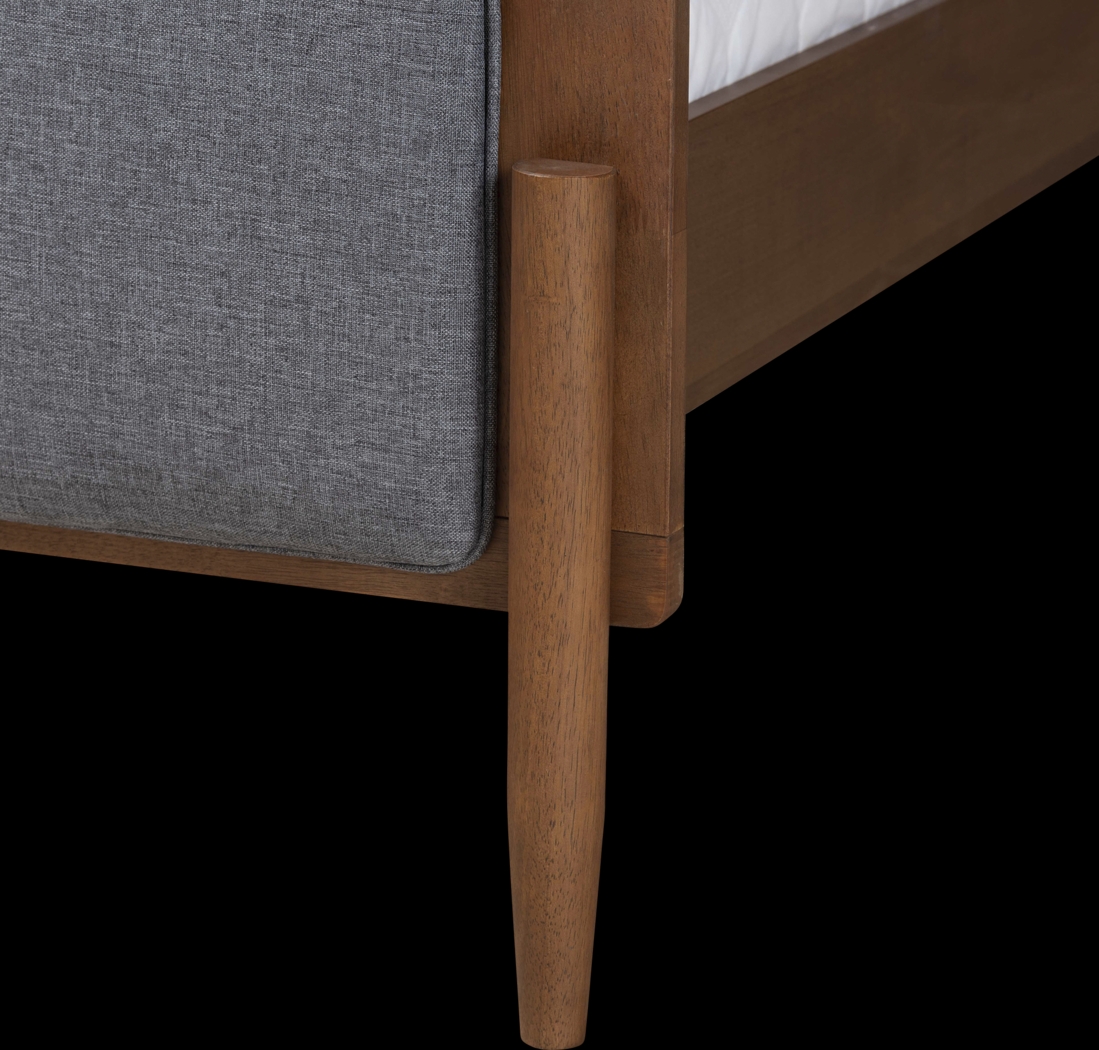 Bolender Gray Queen Platform Bed - Thumbnail - Image 7