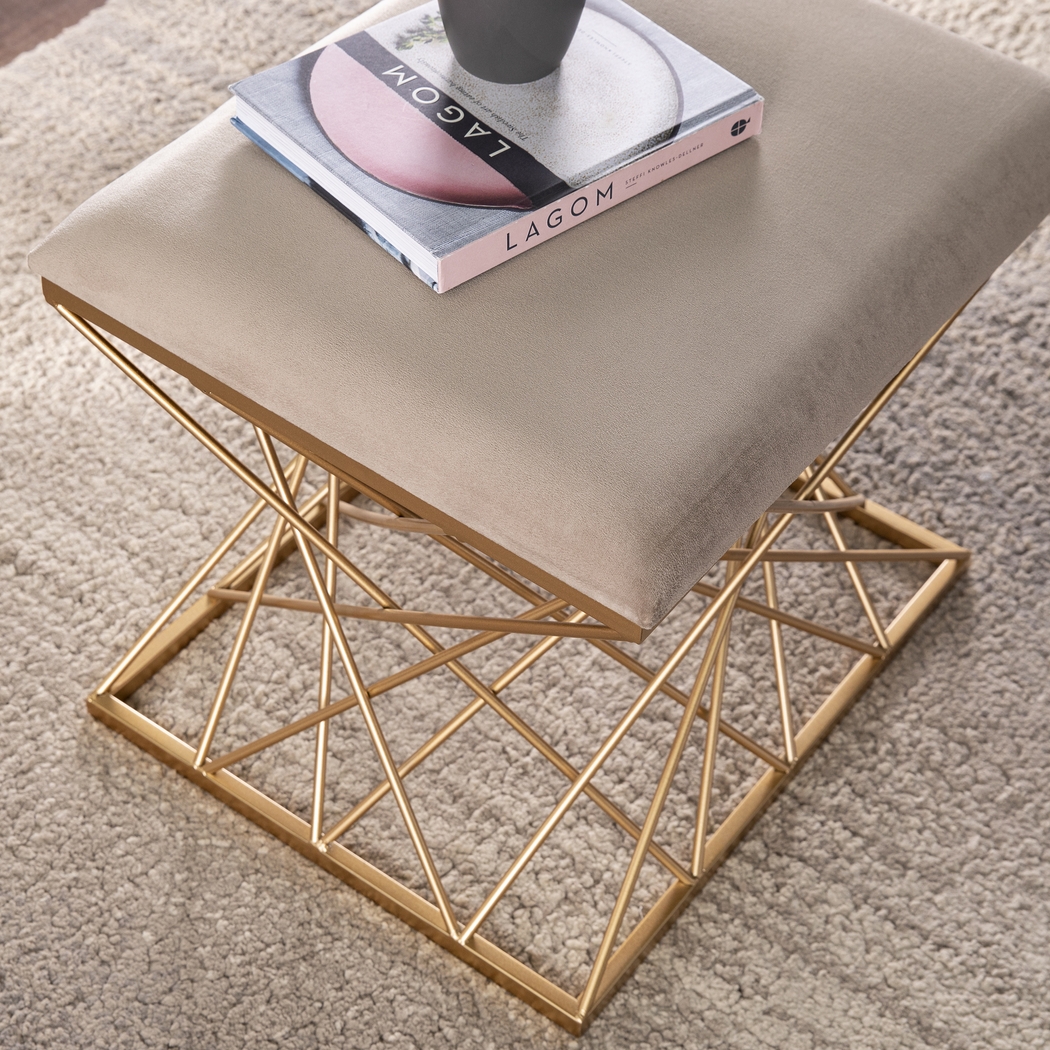 Boleynwood Gray Ottoman - Thumbnail - Image 4