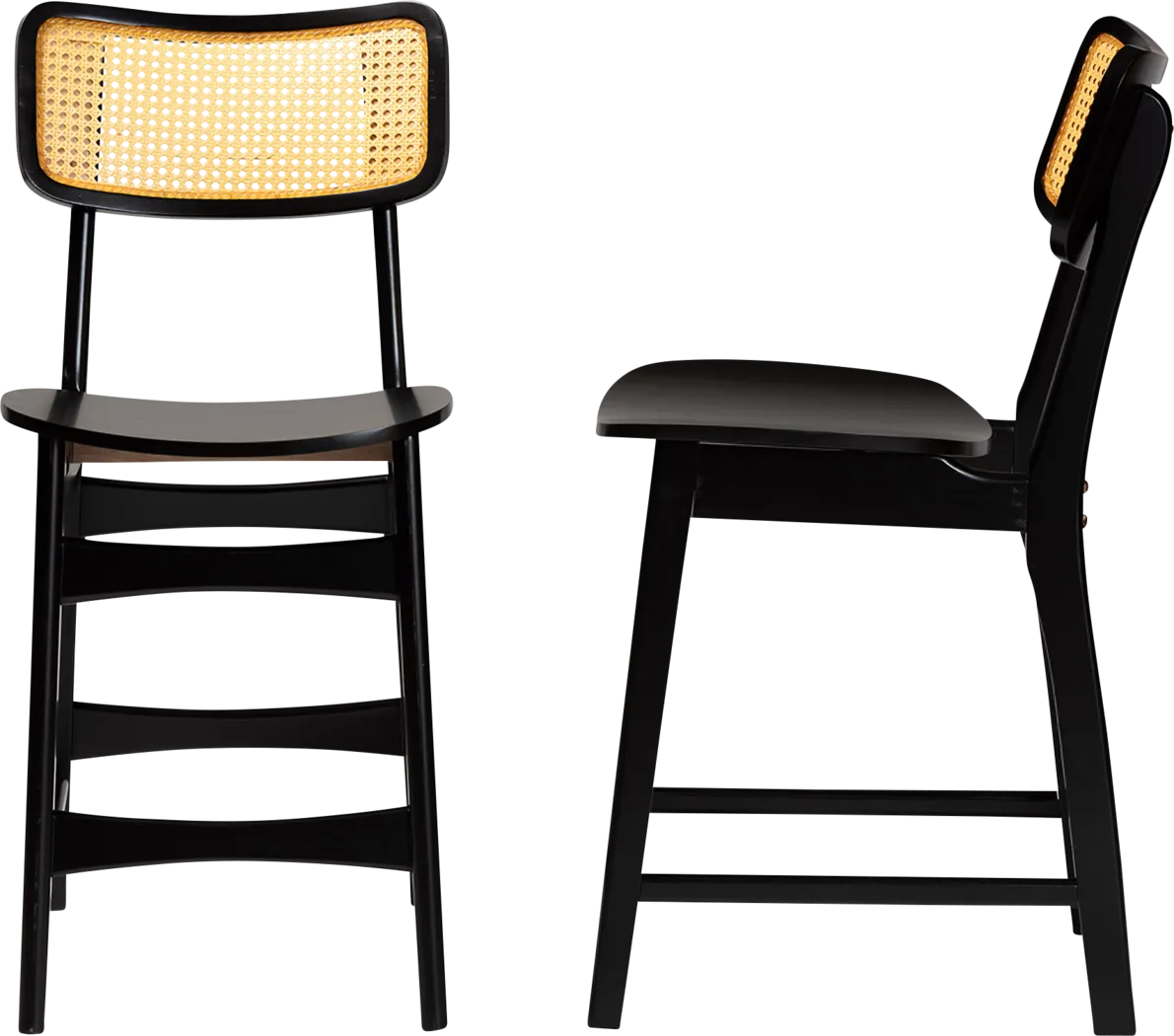 Bolgiano Dark Brown Counter Stool, Set of 2 - Thumbnail - Image 3