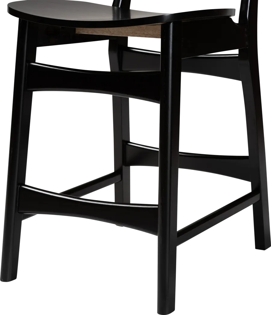 Bolgiano Dark Brown Counter Stool, Set of 2 - Thumbnail - Image 6