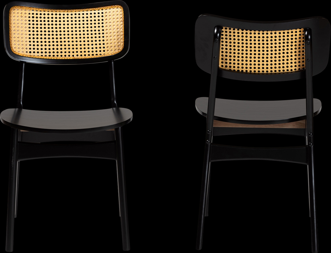 Bolgiano Dark Brown Dining Chair, Set of 2 - Thumbnail - Image 3