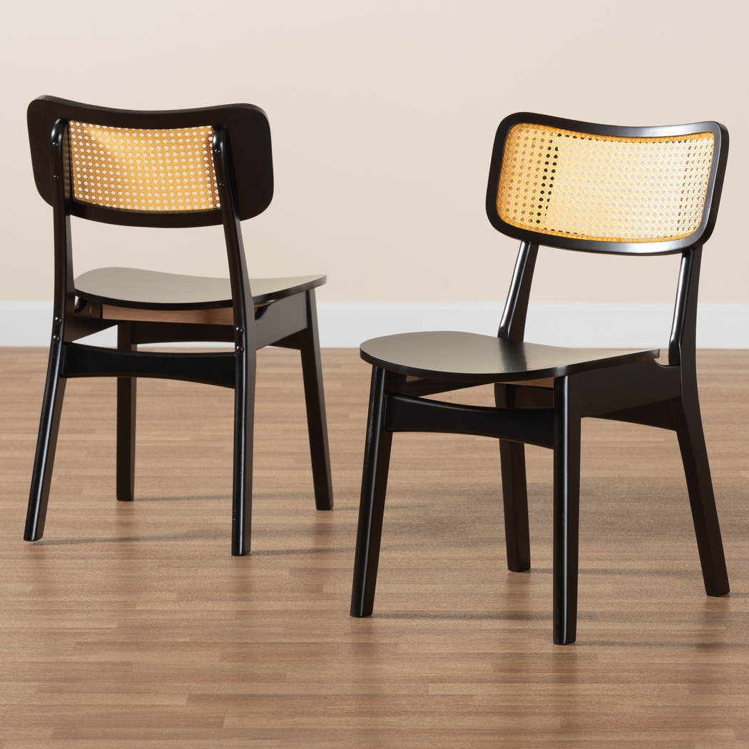 Bolgiano Dark Brown Dining Chair, Set of 2 - Thumbnail - Image 7