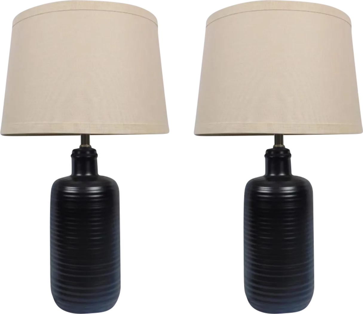 Bolies Road Black Lamp, Set of 2 - Thumbnail - Image 1