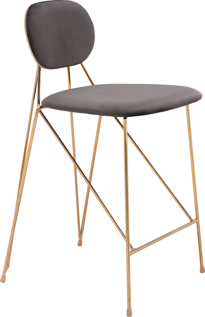 Bolivar Gray Counter Height Stool, Set of 2 - Thumbnail - Image 3