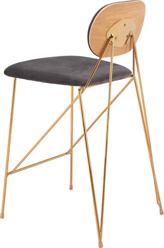 Bolivar Gray Counter Height Stool, Set of 2 - Thumbnail - Image 6