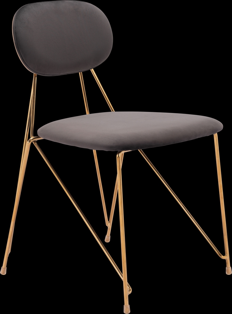 Bolivar Gray Side Chair, Set of 2 - Thumbnail - Image 4