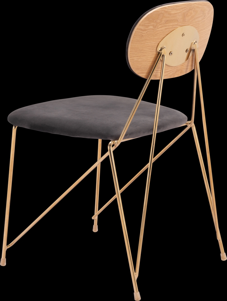 Bolivar Gray Side Chair, Set of 2 - Thumbnail - Image 7