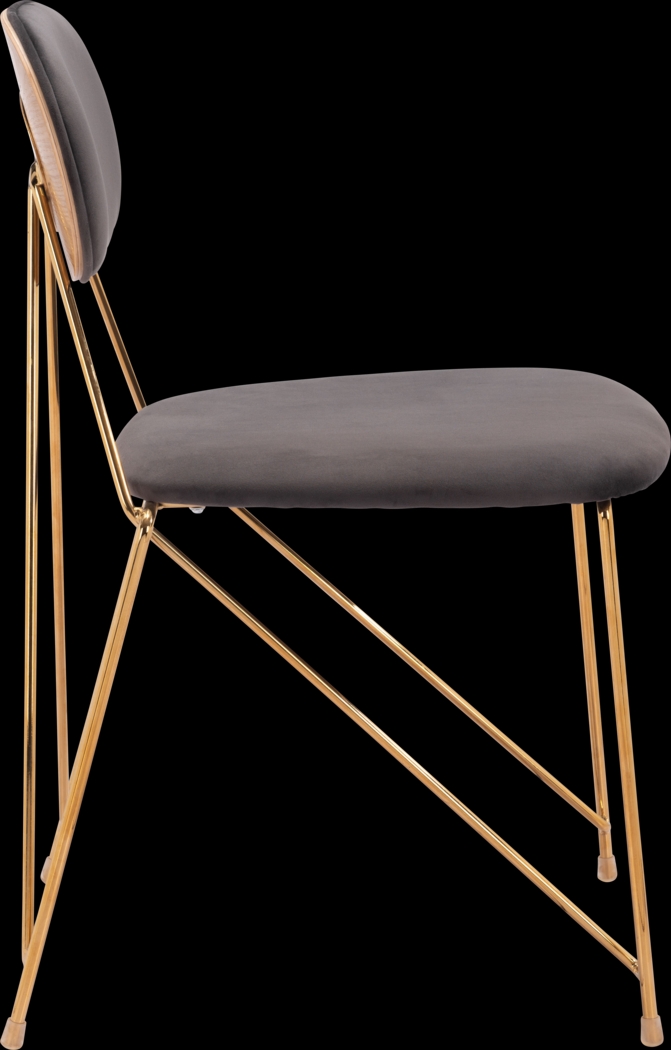 Bolivar Gray Side Chair, Set of 2 - Thumbnail - Image 8