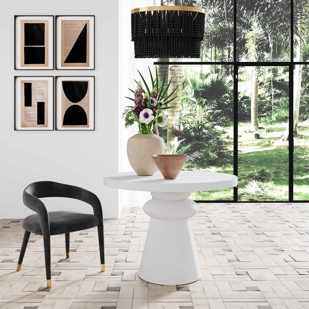 Bolleana White Dining Table - Thumbnail - Image 2