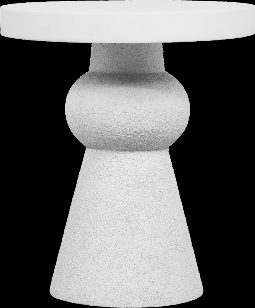 Bolleana White End Table - Thumbnail - Image 4