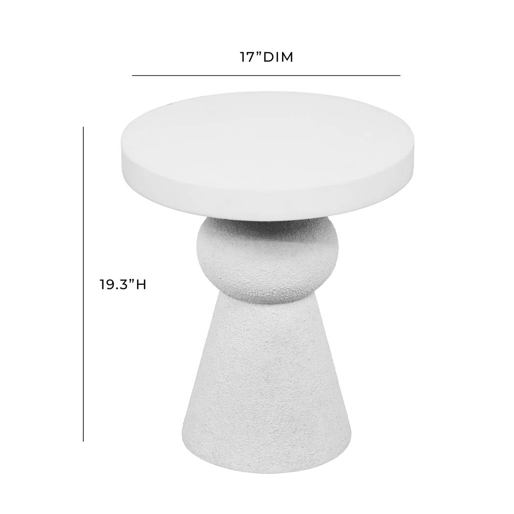 Bolleana White End Table - Thumbnail - Image 6