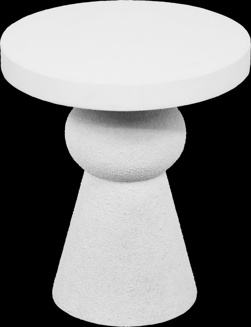 Bolleana White End Table - Thumbnail - Image 1