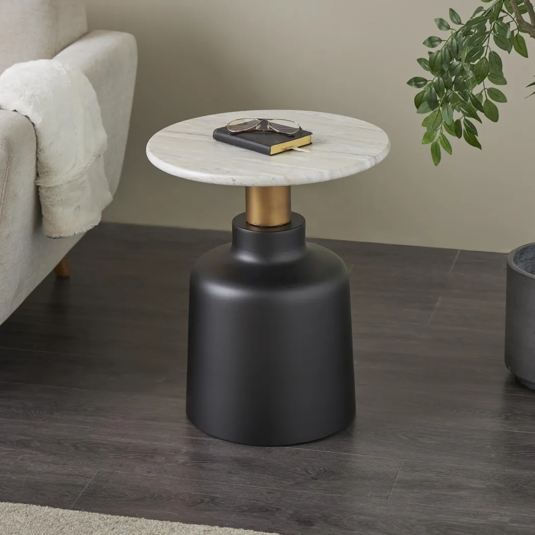 Bolto Black Accent Table - Thumbnail - Image 2