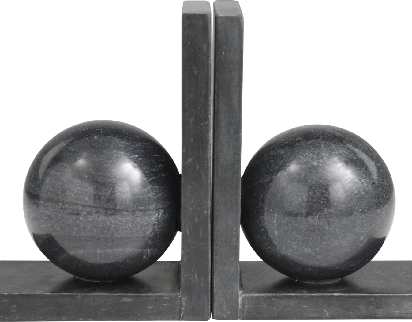 Bomar Black Bookend, Set of 2 - Image 3