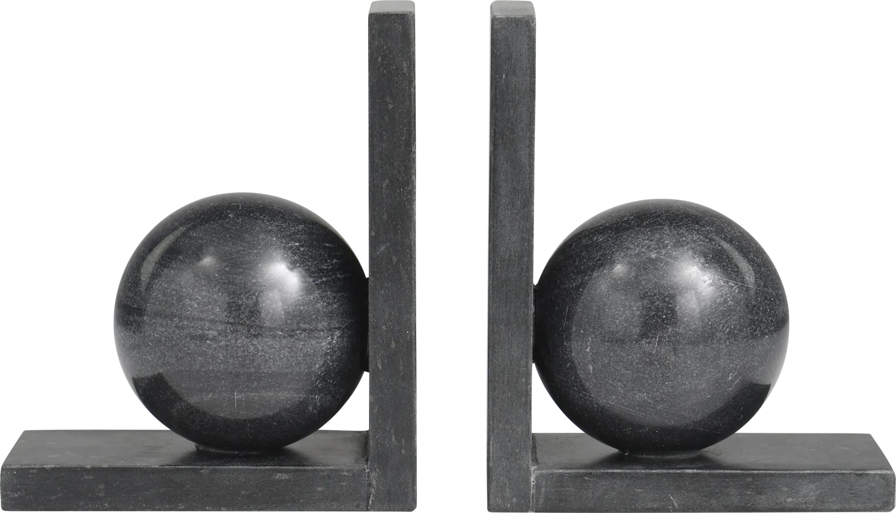 Bomar Black Bookend, Set of 2 - Image 4
