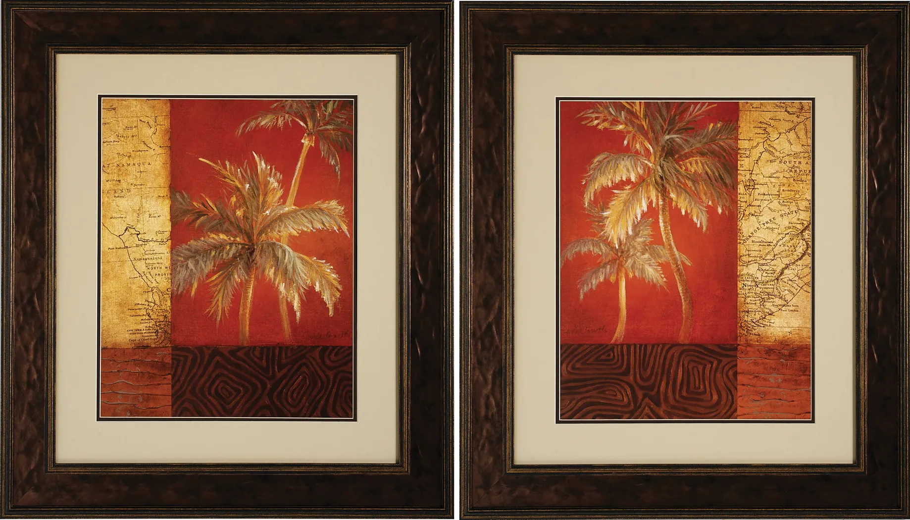 Bon Voyage - Set of 2 Framed Artwork - Thumbnail - Image 1