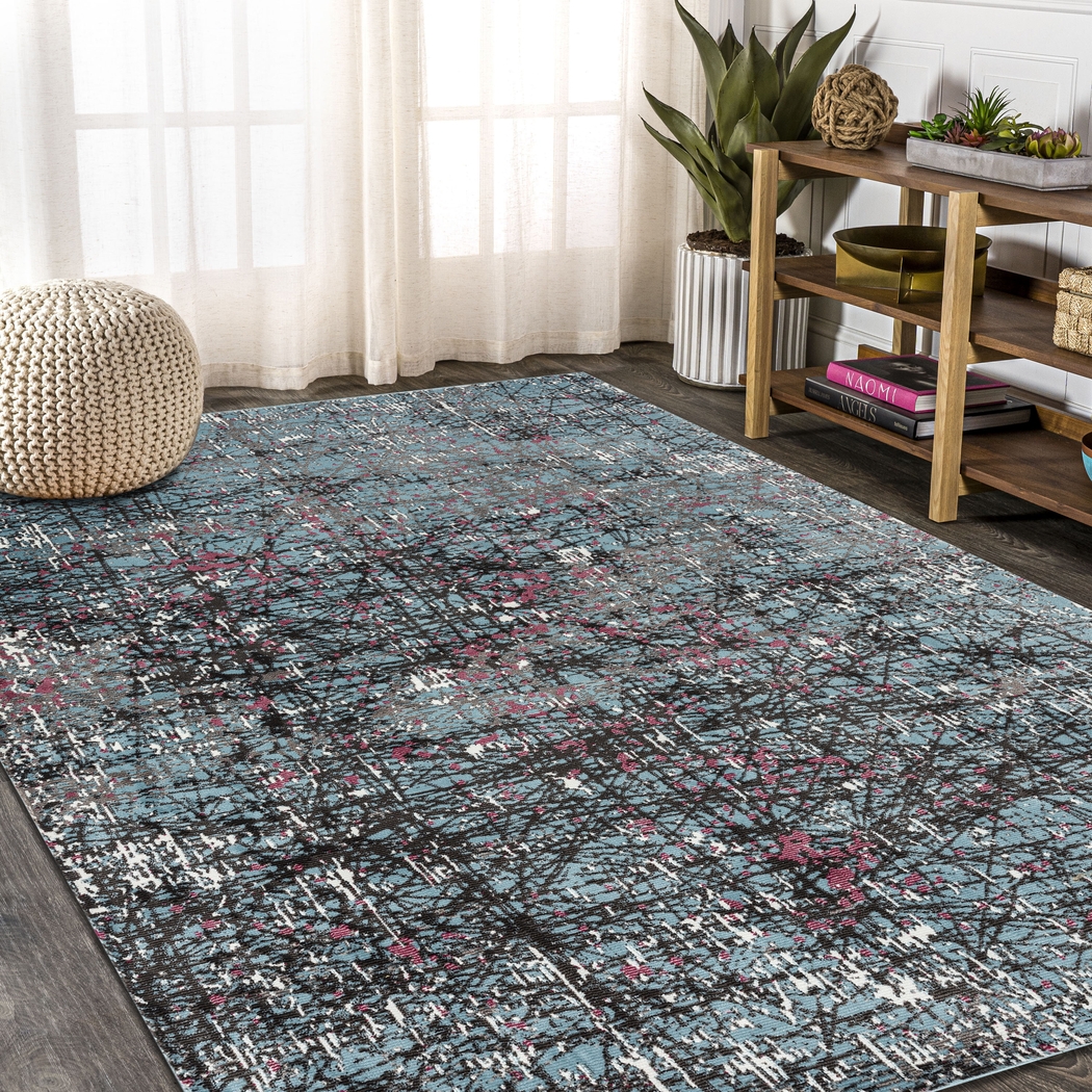 Bonabury Blue/Multi 5' x 7'6 Rug - Thumbnail - Image 2