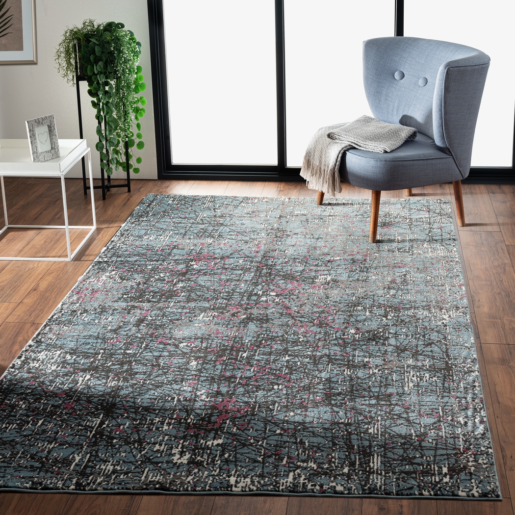 Bonabury Blue/Multi 5' x 7'6 Rug - Thumbnail - Image 3