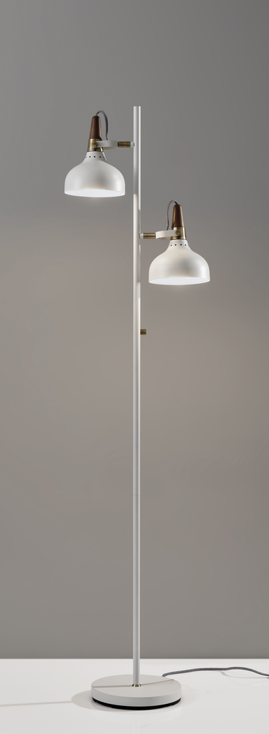 Bonaffon White Floor Lamp - Thumbnail - Image 4