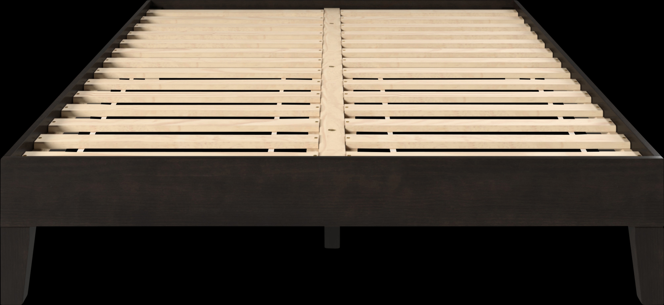 Bonariden Black Full Platform Bed - Thumbnail - Image 2