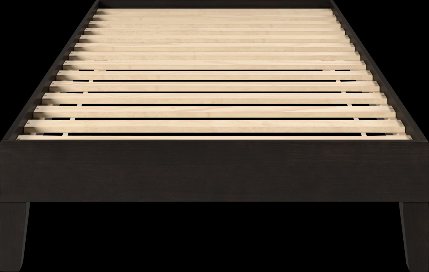 Bonariden Black Twin Platform Bed - Thumbnail - Image 2