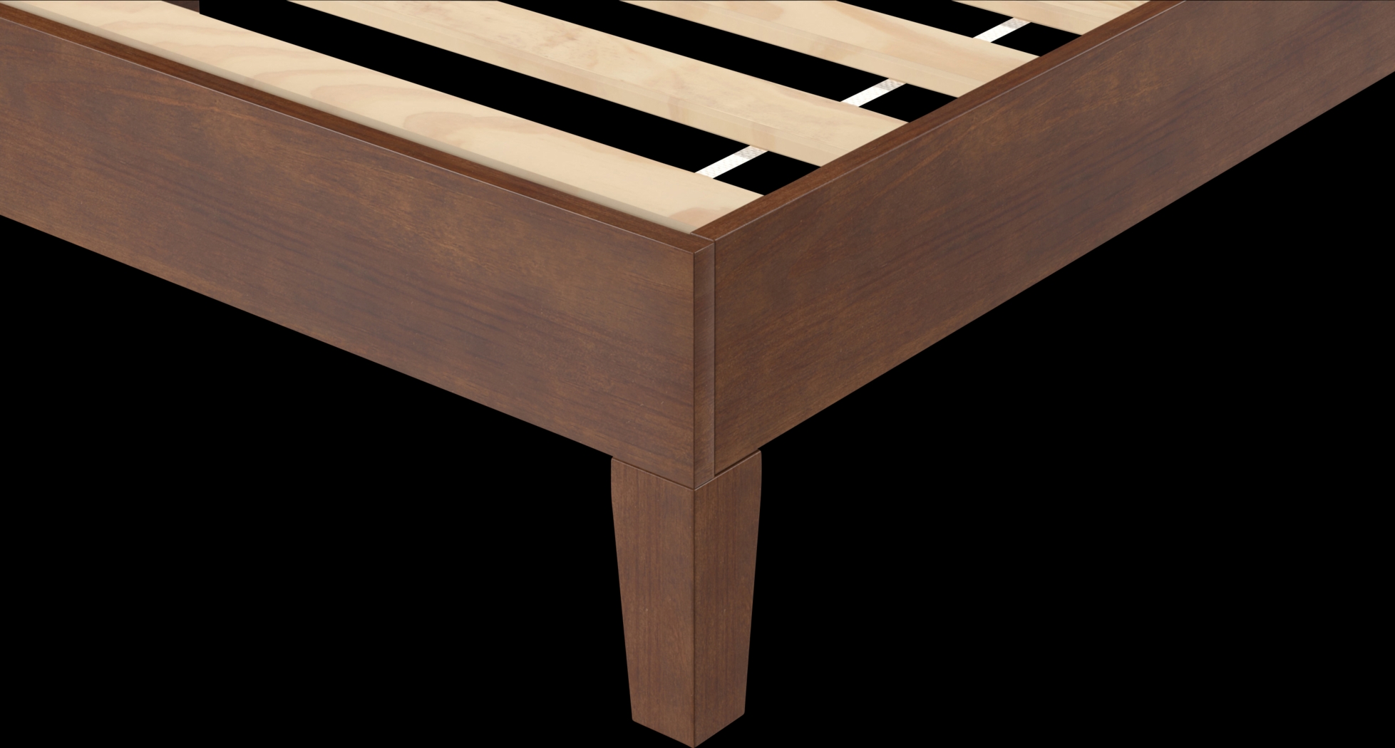 Bonariden Brown Queen Platform Bed - Thumbnail - Image 3