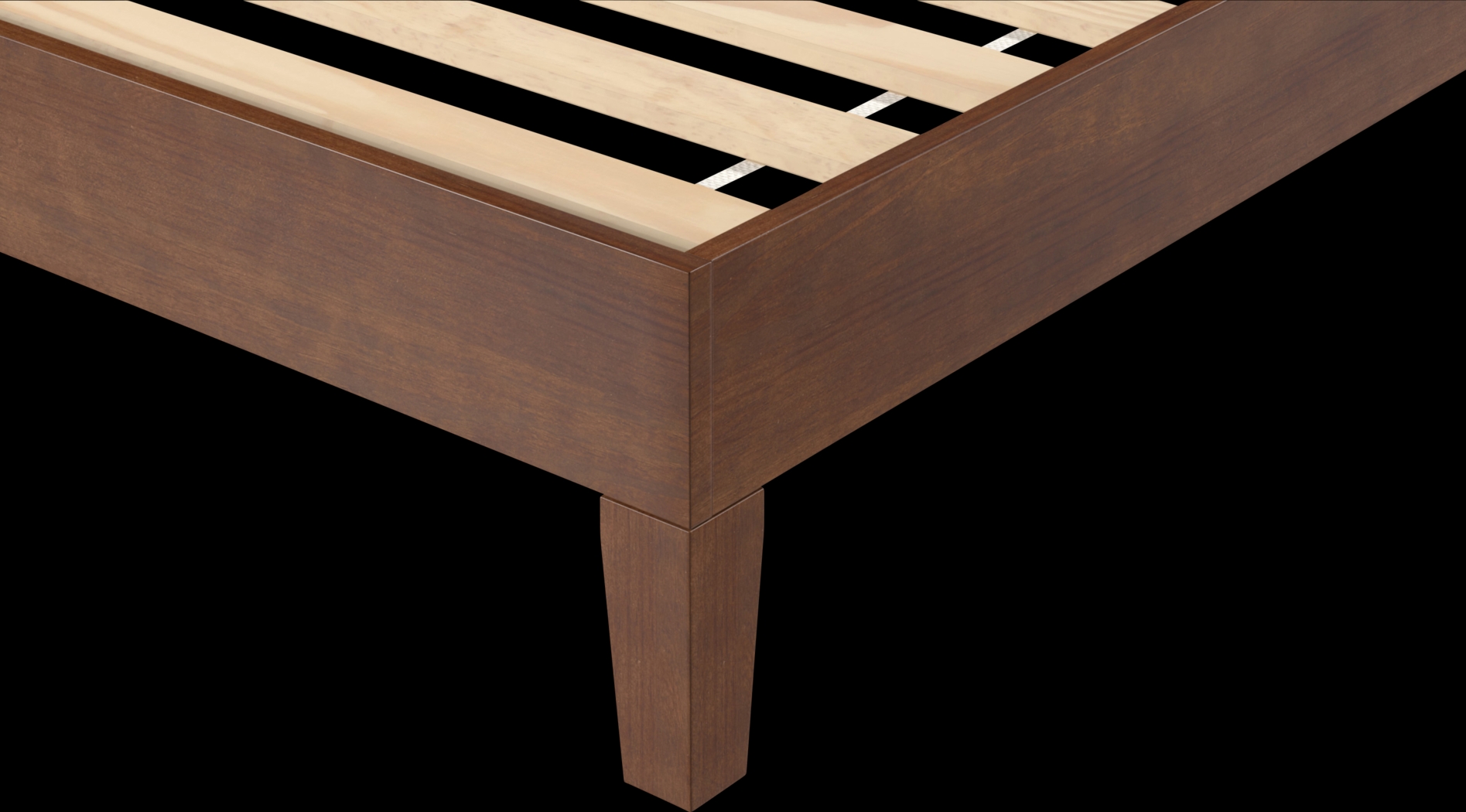 Bonariden Brown Twin Platform Bed - Thumbnail - Image 3