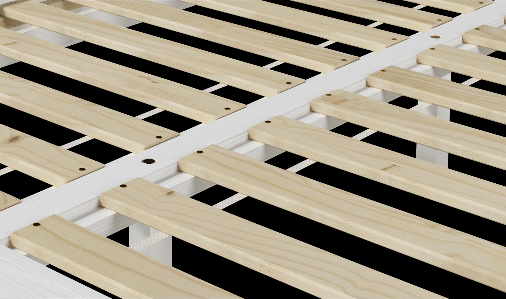 Bonariden White Full Platform Bed - Thumbnail - Image 5