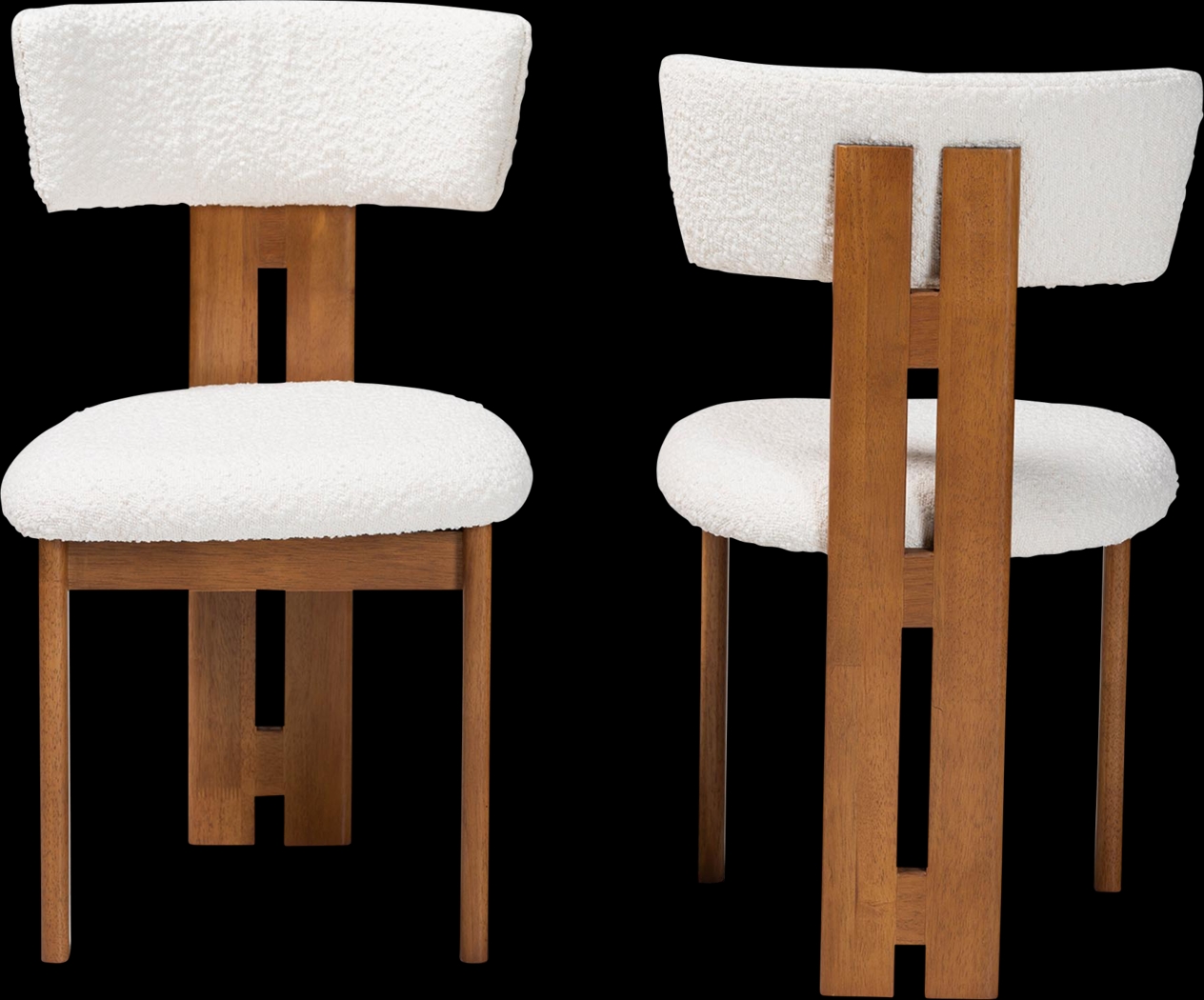 Bonarosa Cream Dining Chair, Set of 2 - Thumbnail - Image 4