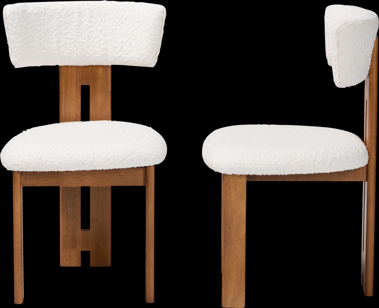 Bonarosa Cream Dining Chair, Set of 2 - Thumbnail - Image 5