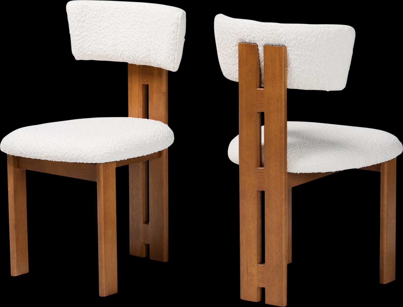 Bonarosa Cream Dining Chair, Set of 2 - Thumbnail - Image 1