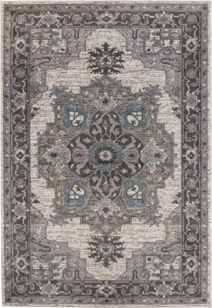 Bonasor Beige 7'9 x 9'9 Rug - Thumbnail - Image 1