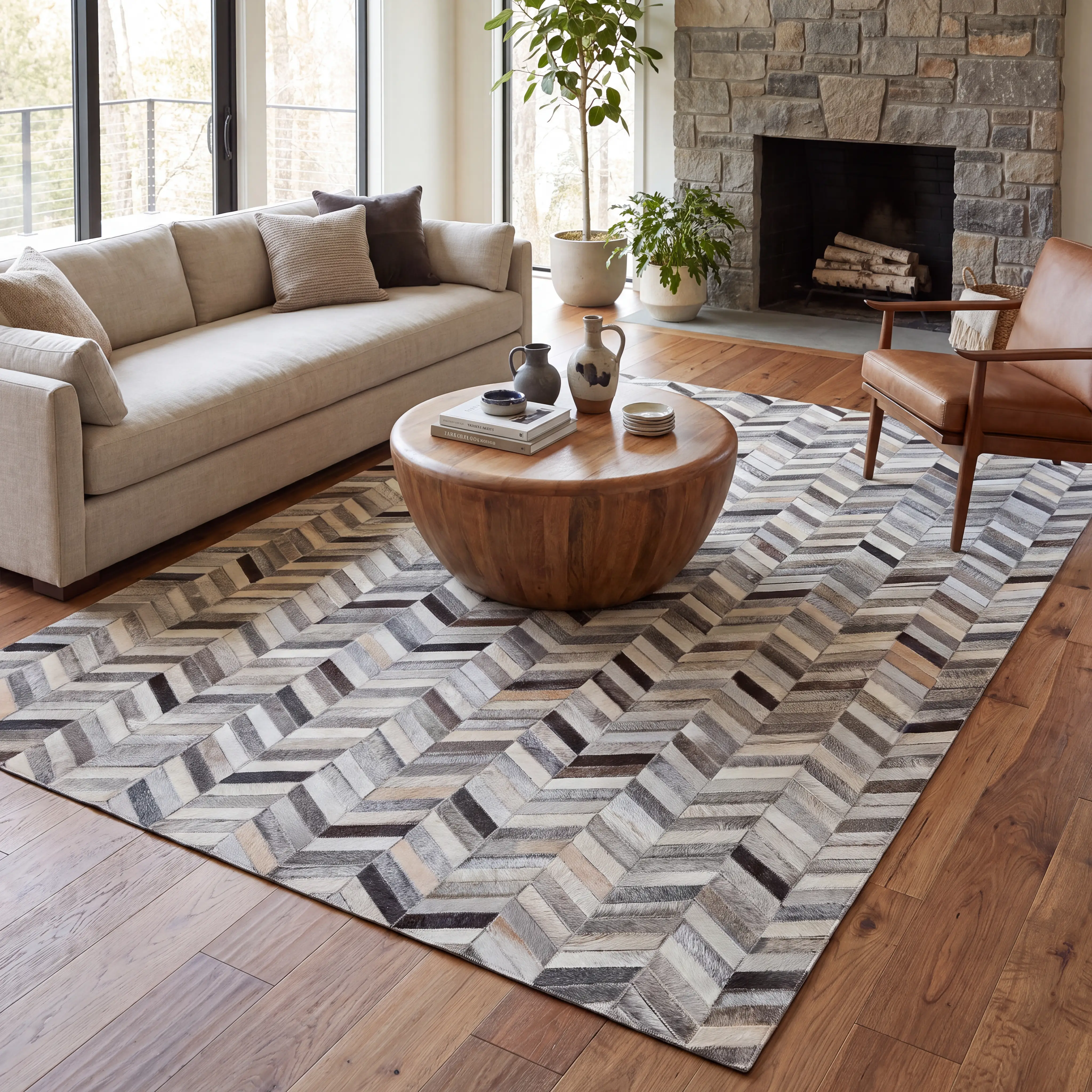Bonastone Gray 5' x 8' Rug - Thumbnail - Image 3