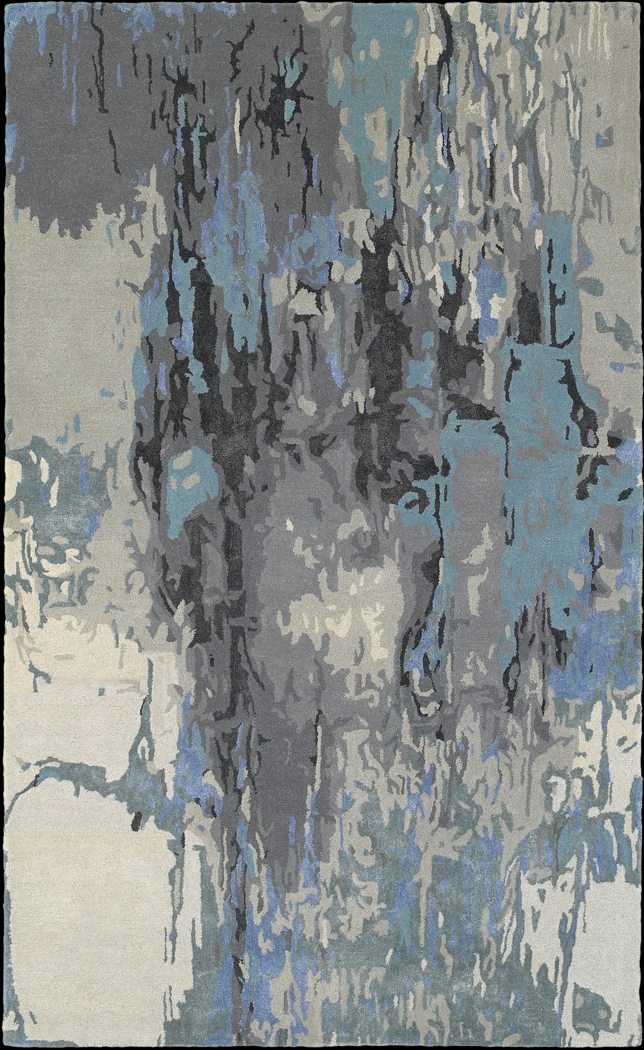 Bondway Blue 5' x 8' Rug - Thumbnail - Image 1