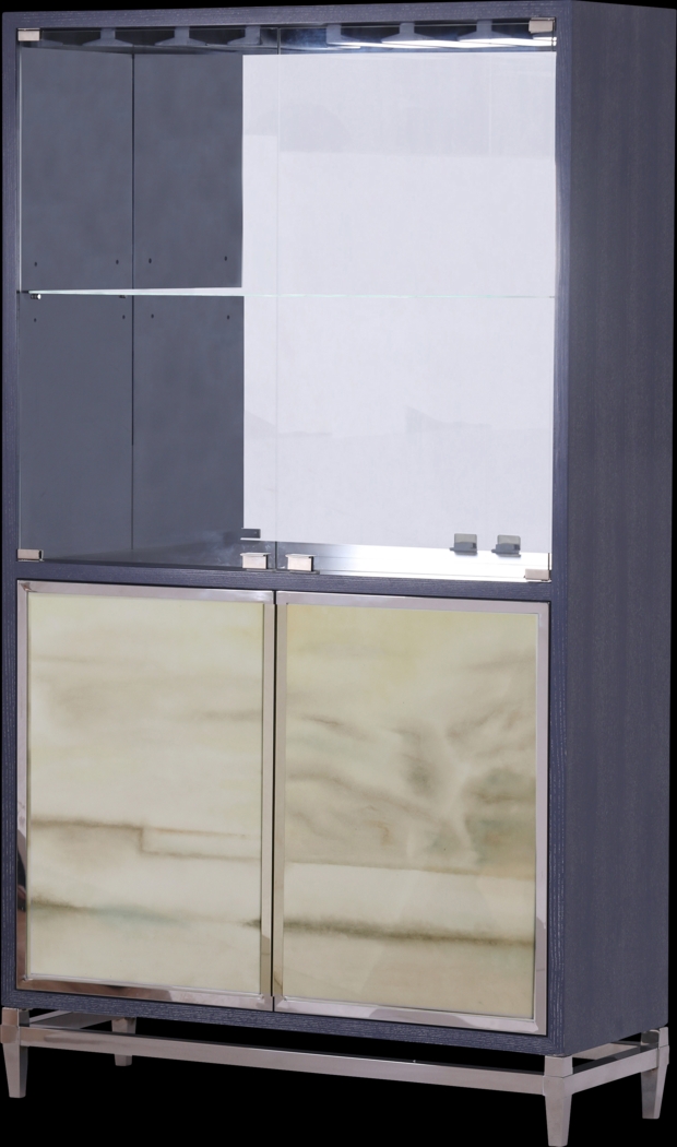 Bonham Blue Bar Cabinet - Thumbnail - Image 5