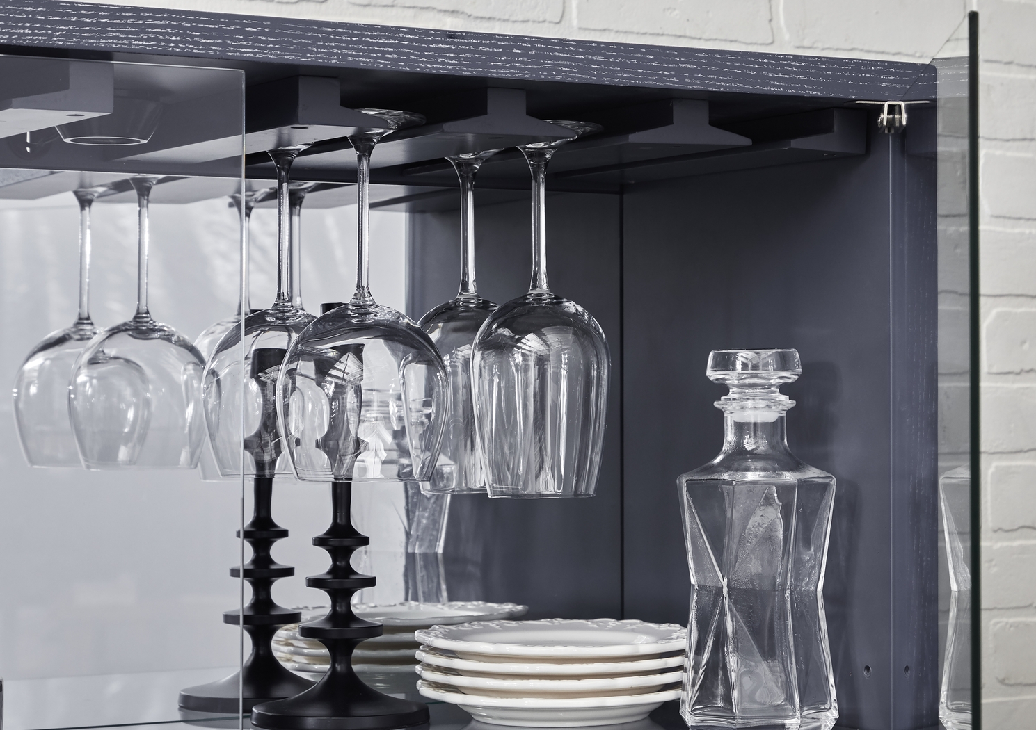 Bonham Blue Bar Cabinet - Thumbnail - Image 10