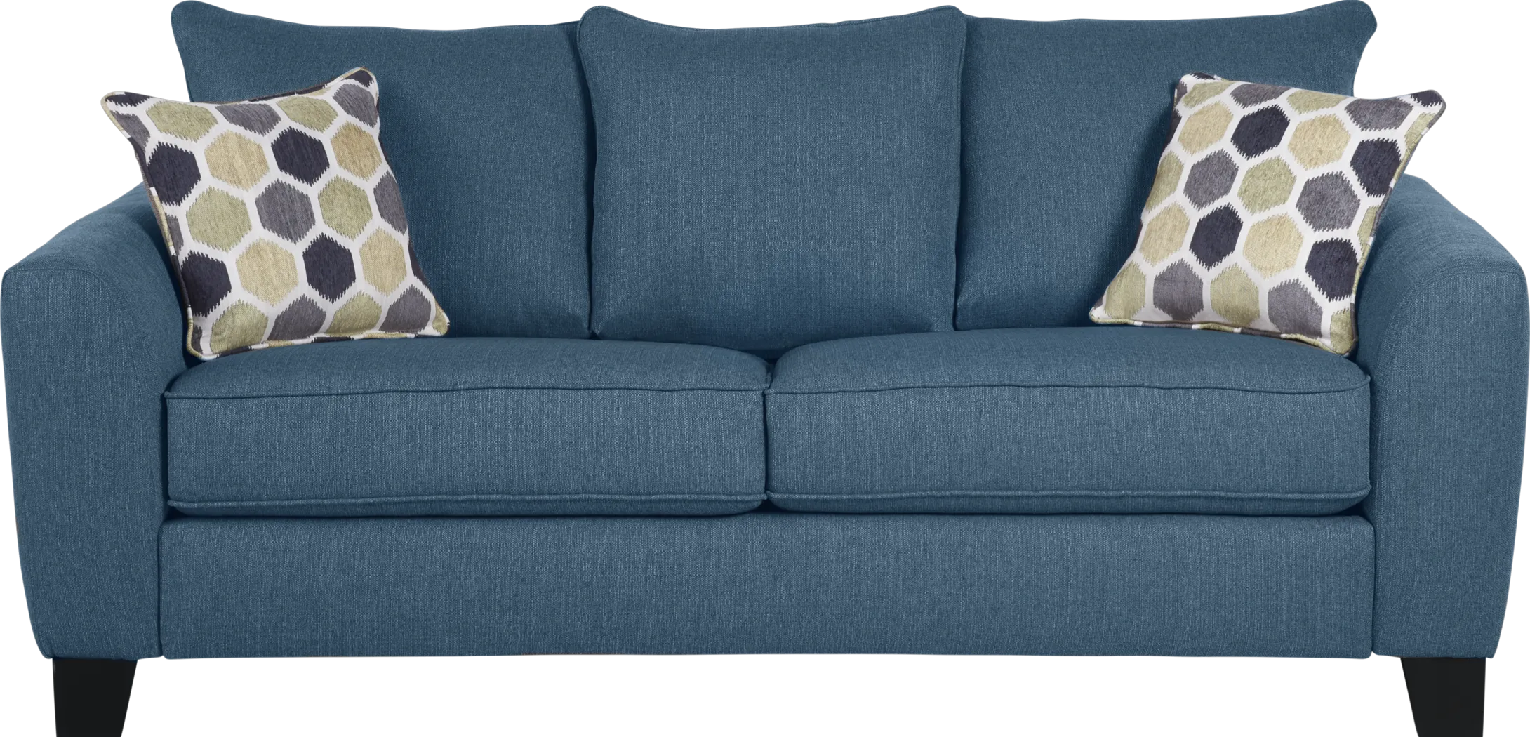 Bonita Springs Blue Sofa - Thumbnail - Image 1