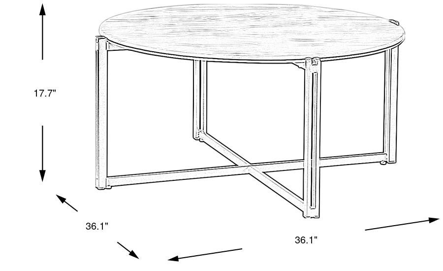 Dimension Image. Please refer to the Dimension Tab on this page for dimension details.