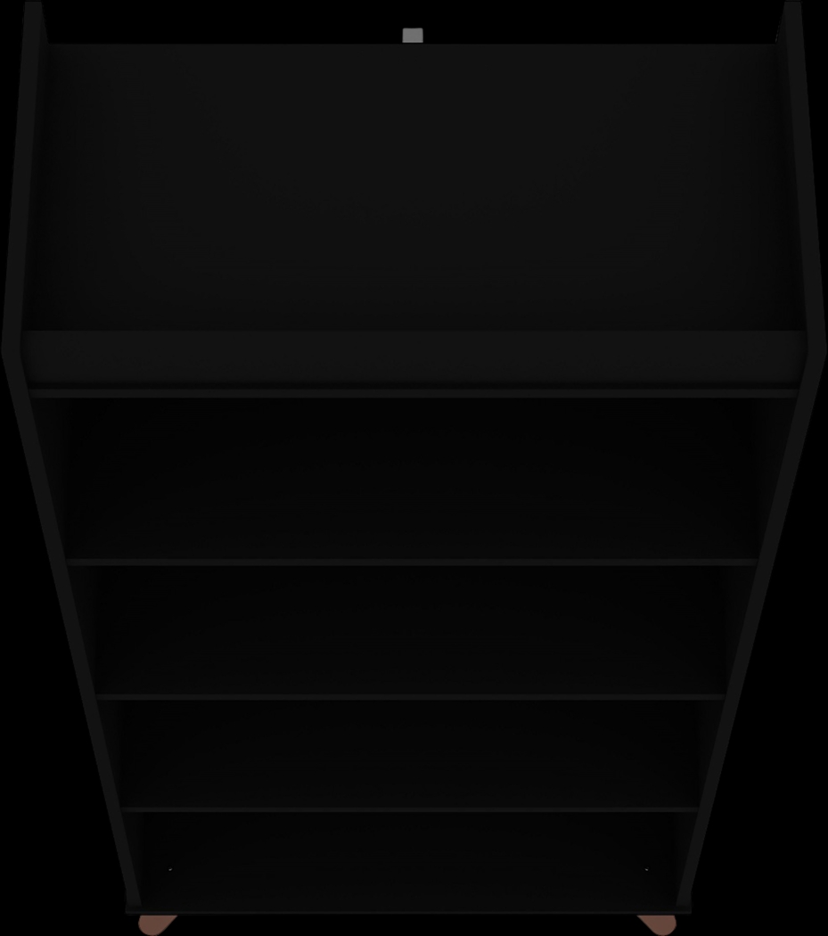 Bonnedelle Black Bookcase - Thumbnail - Image 9