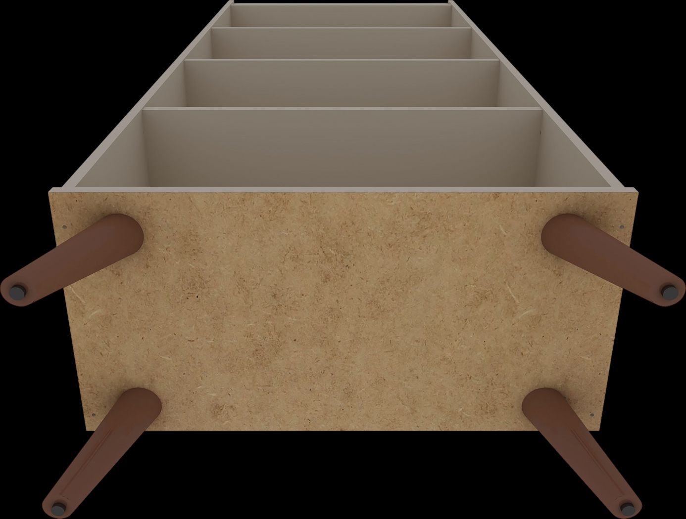 Bonnedelle Off-White Bookcase - Thumbnail - Image 10