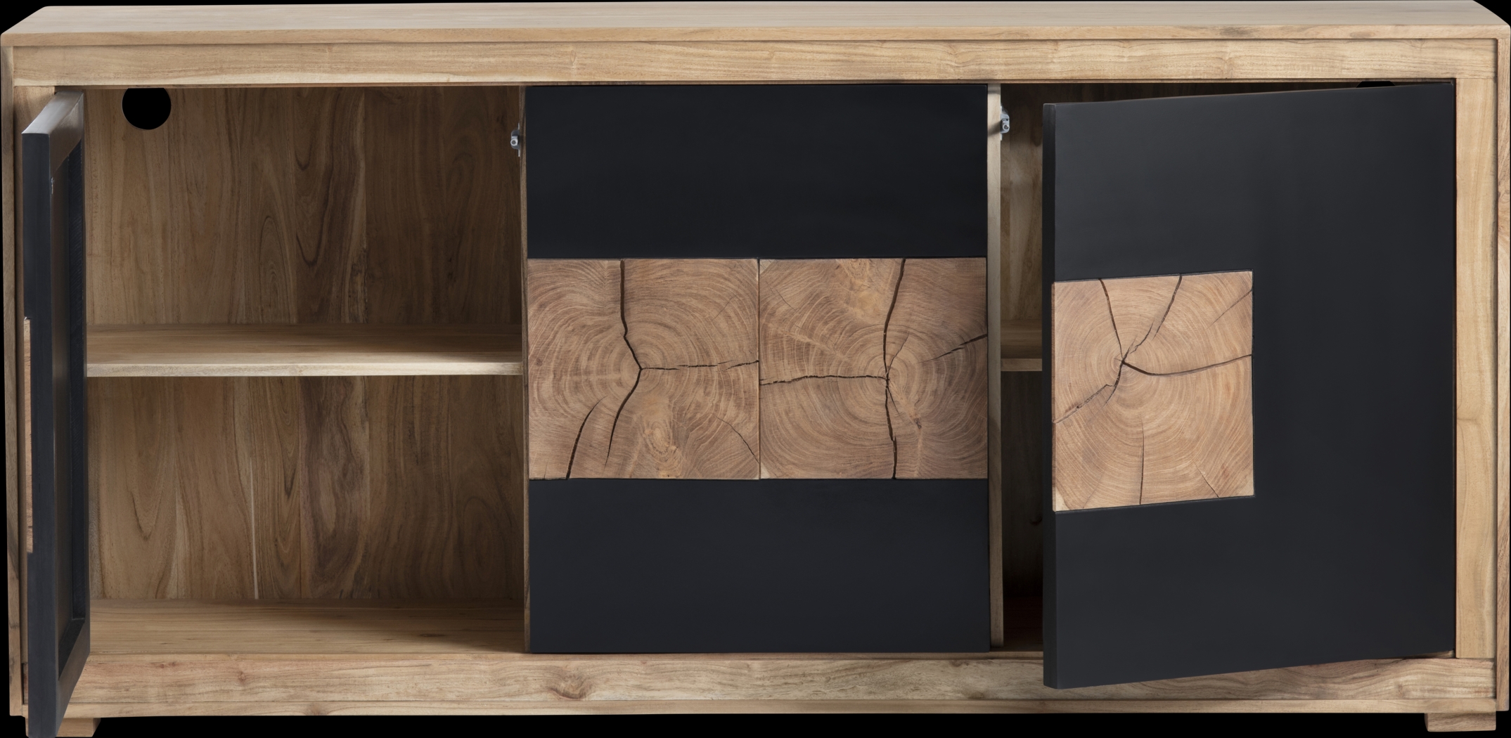 Bonnyrigg Brown Sideboard - Thumbnail - Image 3