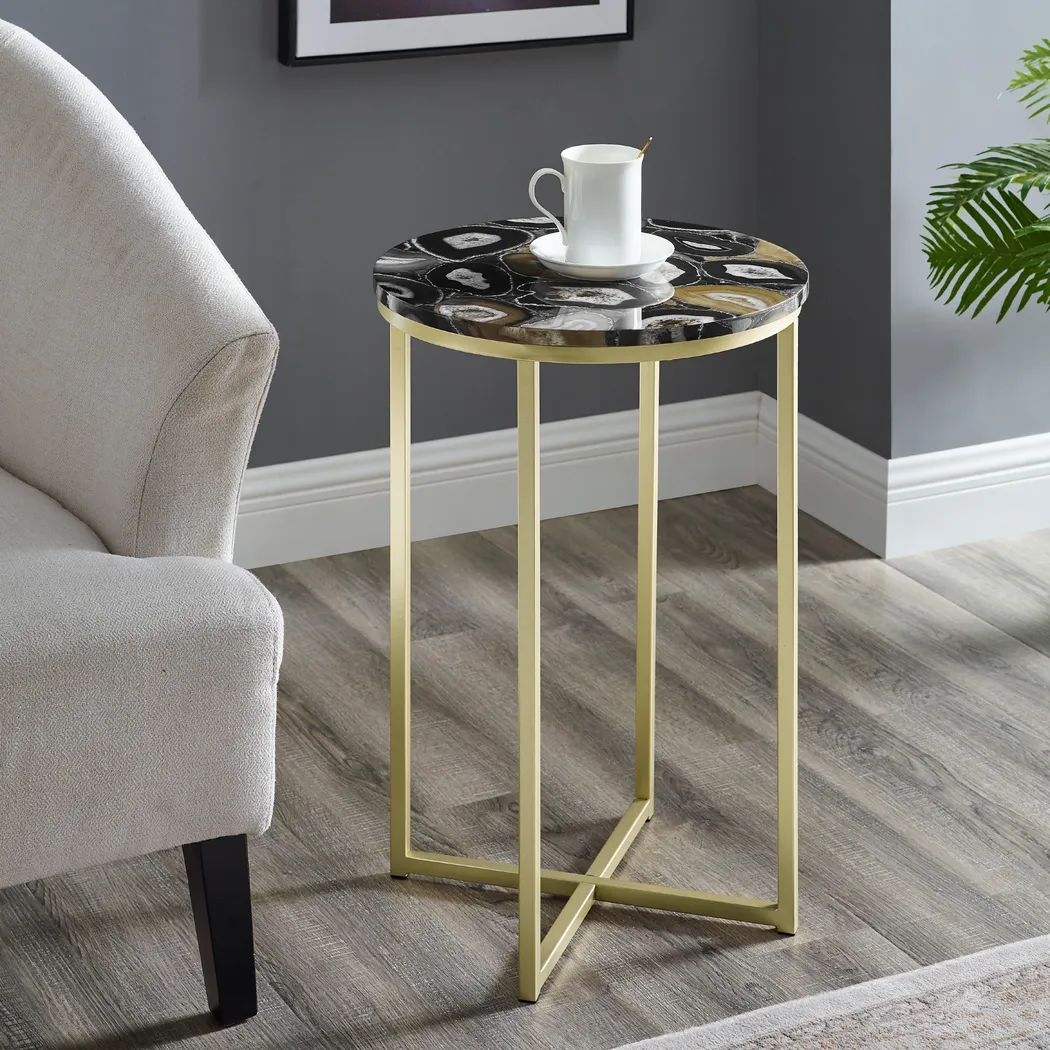 Bonview Black Accent Table - Thumbnail - Image 7
