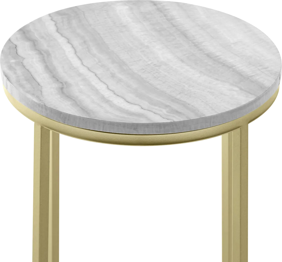 Bonview Gray Accent Table - Thumbnail - Image 4