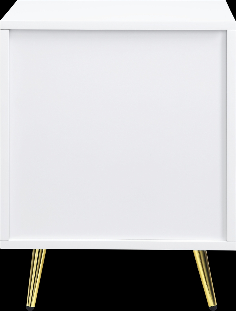 Bonvillian White Nightstand - Thumbnail - Image 4
