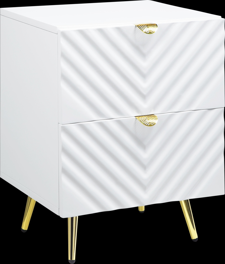 Bonvillian White Nightstand - Thumbnail - Image 1