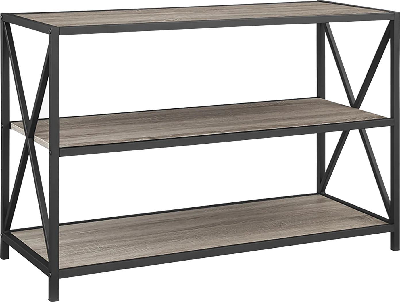 Booker Gray Bookcase - Thumbnail - Image 2