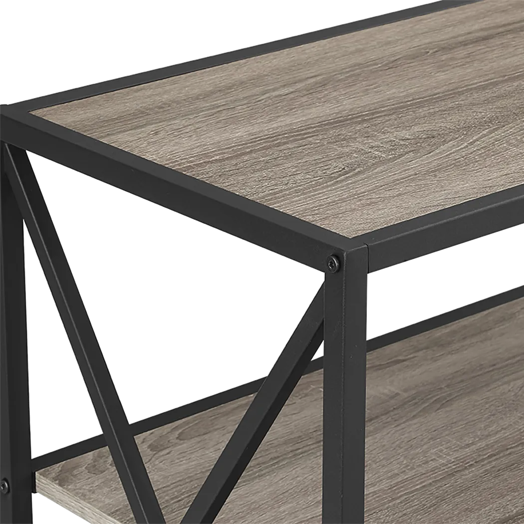 Booker Gray Bookcase - Thumbnail - Image 3