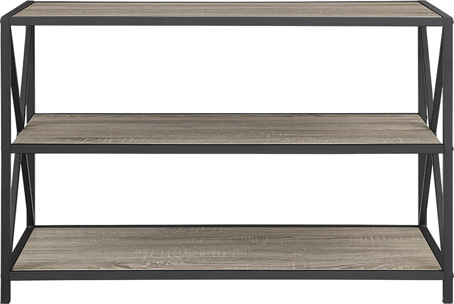 Booker Gray Bookcase - Thumbnail - Image 1