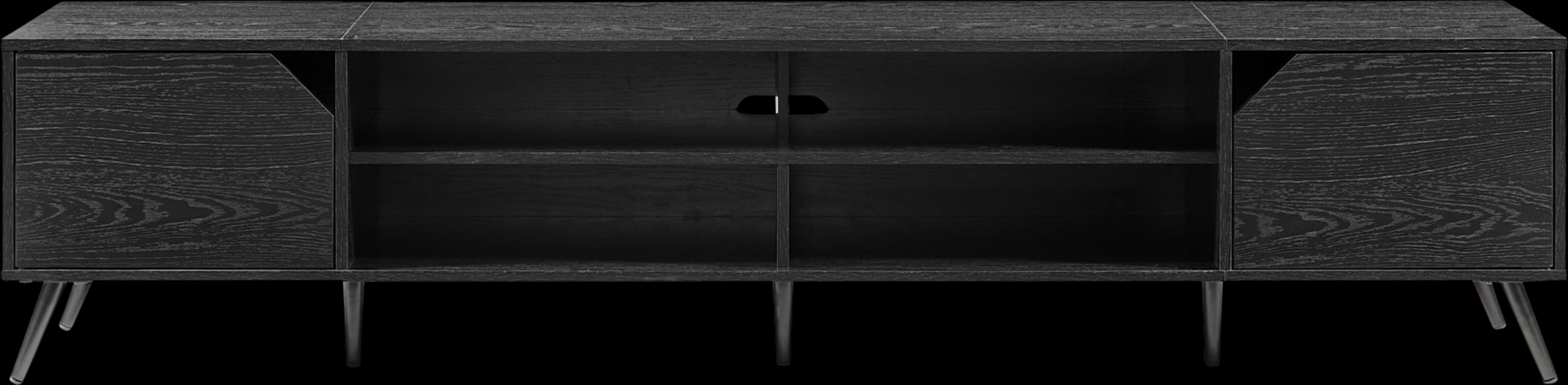 Bookwalter Black 80 in. Console - Thumbnail - Image 3