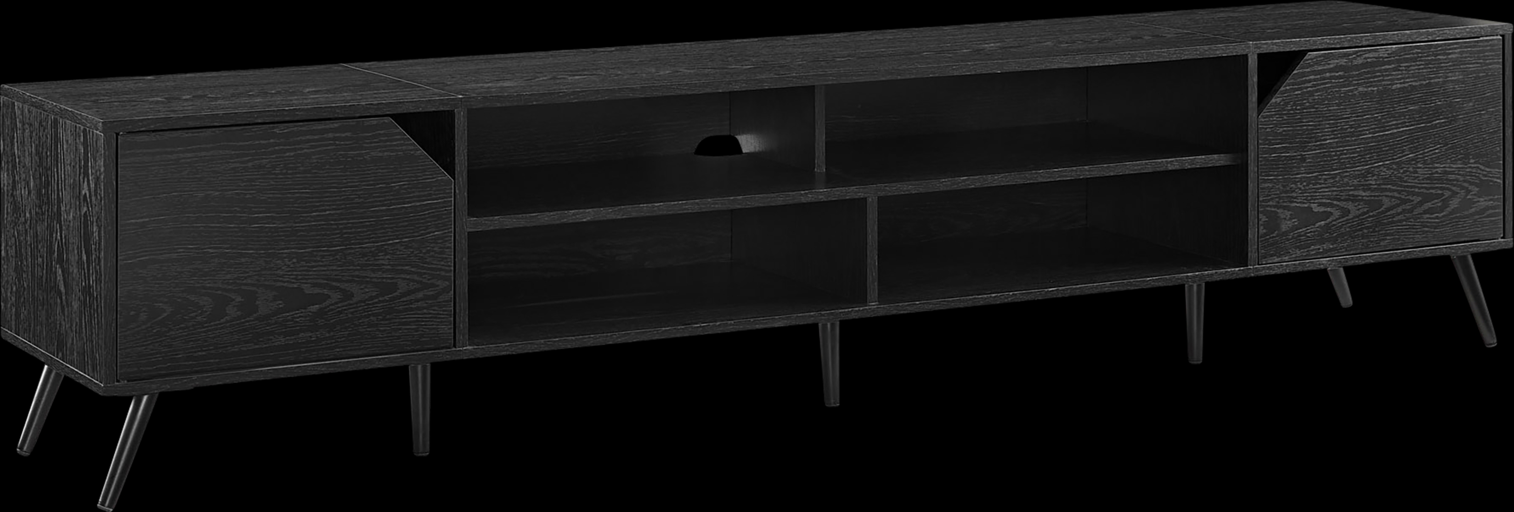 Bookwalter Black 80 in. Console - Thumbnail - Image 1